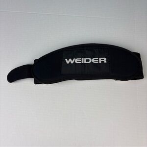 Weider Weightlifting Belt Size Small Medium Black Adjustable Gym Workout Unisex